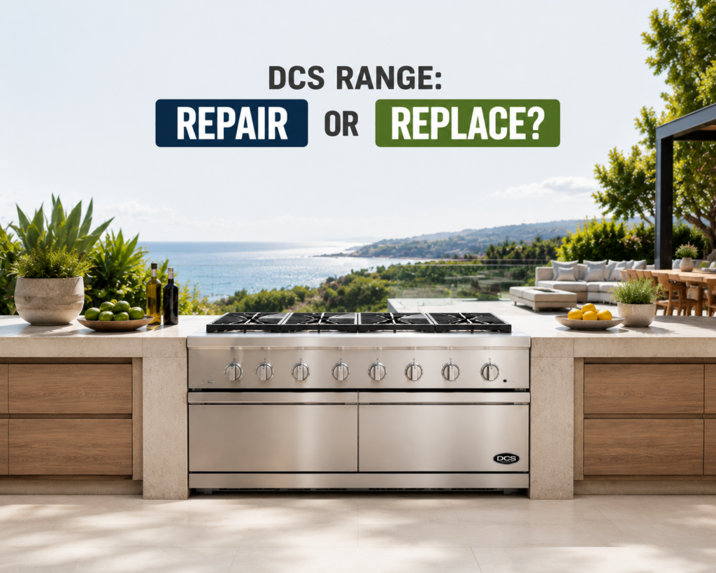 dcs range repair or replace