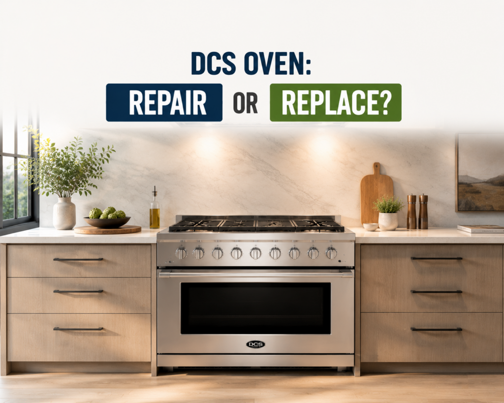 dcs oven repair or replace