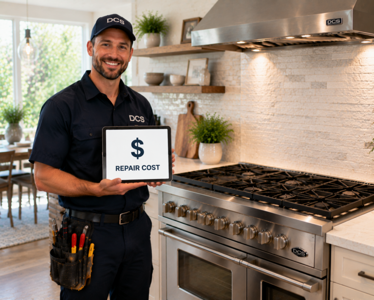 dcs rangetop repair cost