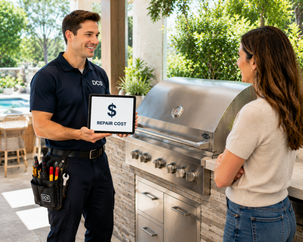 dcs grill repair cost